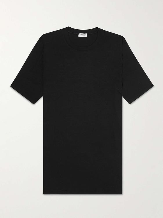 Black t-shirt from Zimmerli