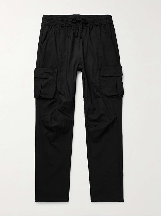 Black drawstring trousers from John Elliott
