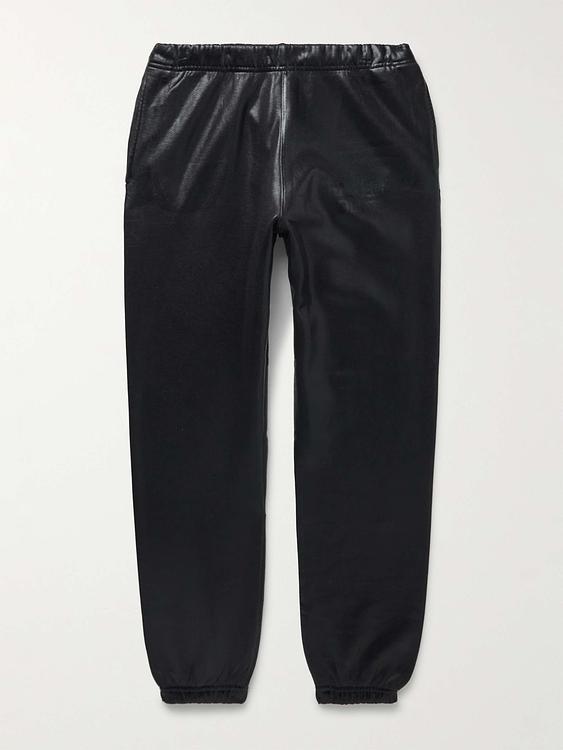 Black sweatpants from Gallery Dept.