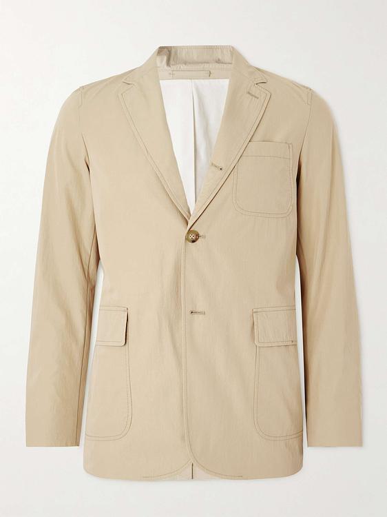Beige blazer from Beams Plus