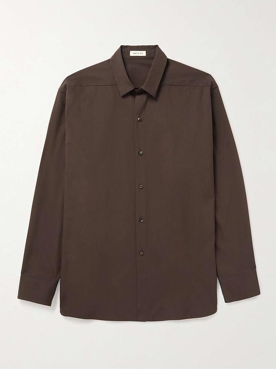 Dark brown casual shirt from Fear Of God