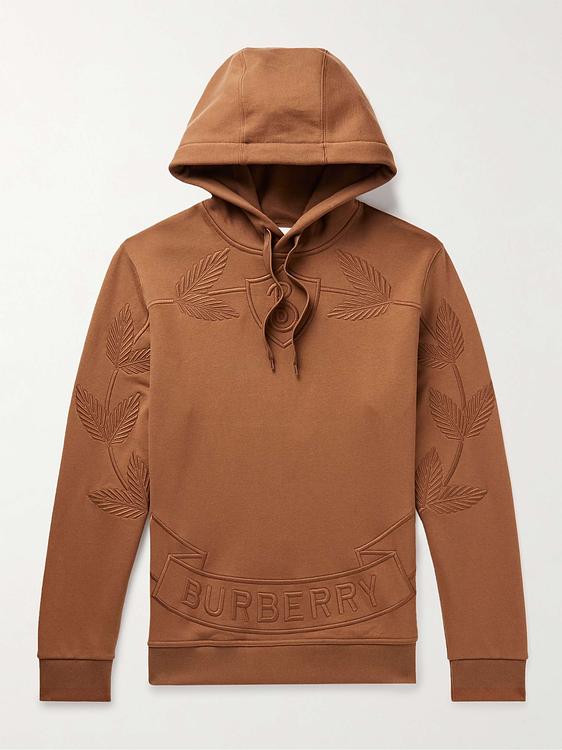 Brown hooded sweatshirt from Burberry
