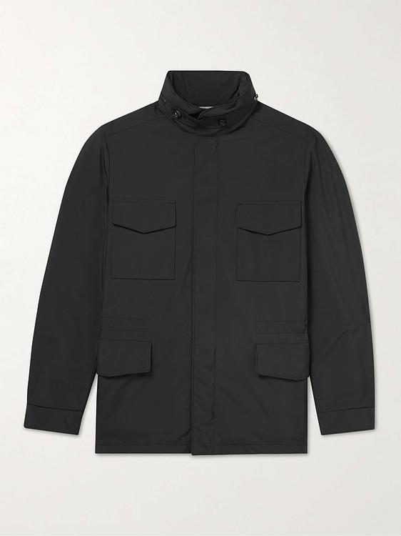 Dark grey casual jacket from Loro Piana