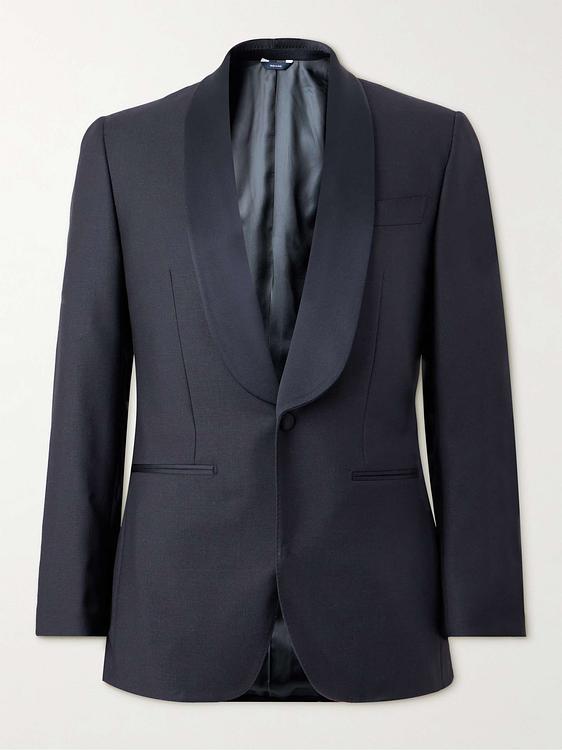 Black tuxedo jacket from Thom Sweeney
