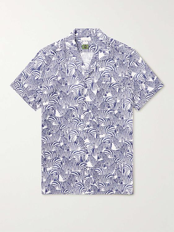 White short sleeve shirt from Incotex