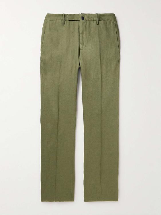 Taupe chinos from Incotex
