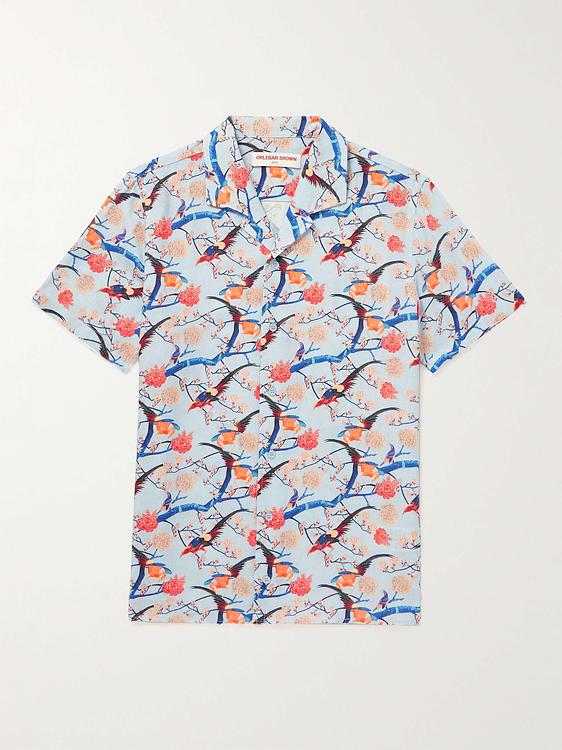 Multicolor short sleeve shirt from Orlebar Brown