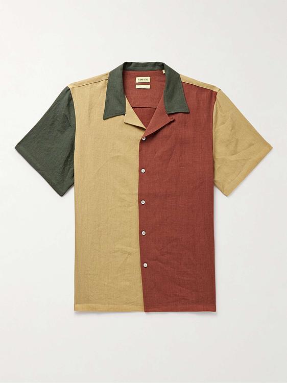 Multicolor short sleeve shirt from De Bonne Facture