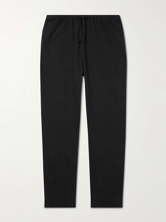 Black drawstring trousers from Save Khaki United