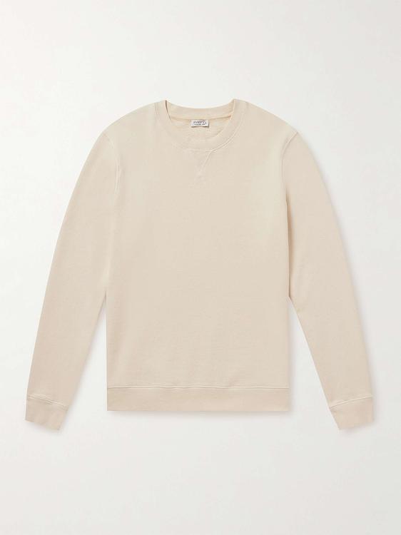 Beige sweatshirt from Sunspel