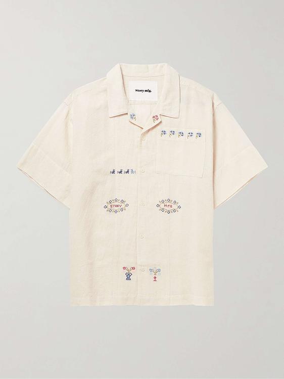 White short sleeve shirt from Story Mfg.