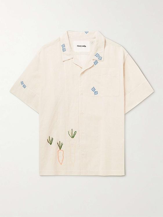 White short sleeve shirt from Story Mfg.