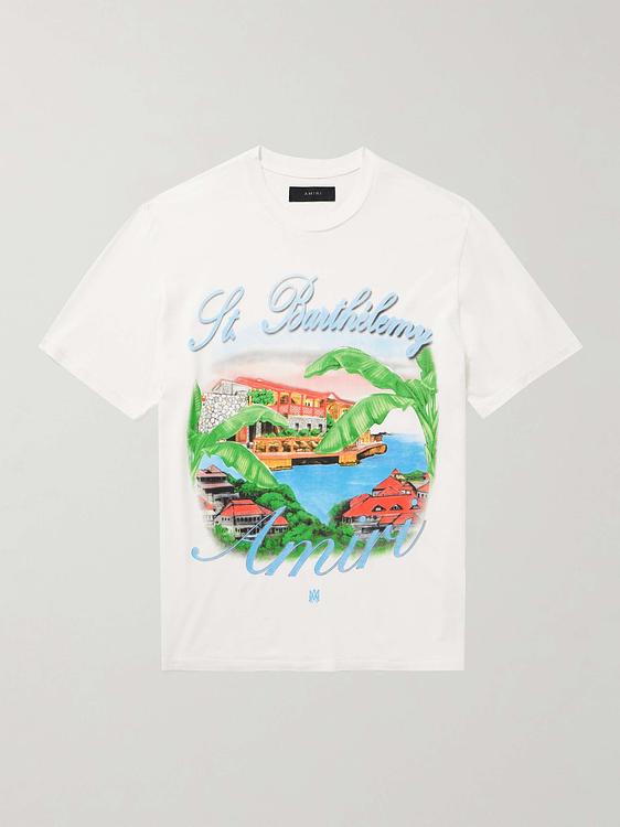 Print white t-shirt from Amiri