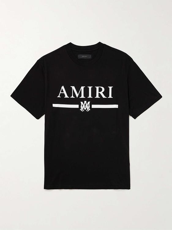 Print black t-shirt from Amiri