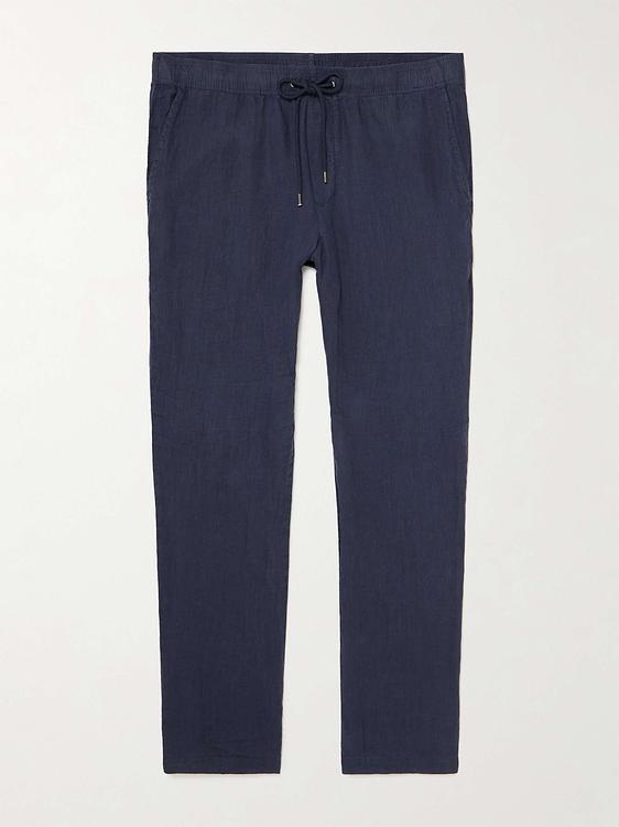 Dark grey drawstring trousers from James Perse
