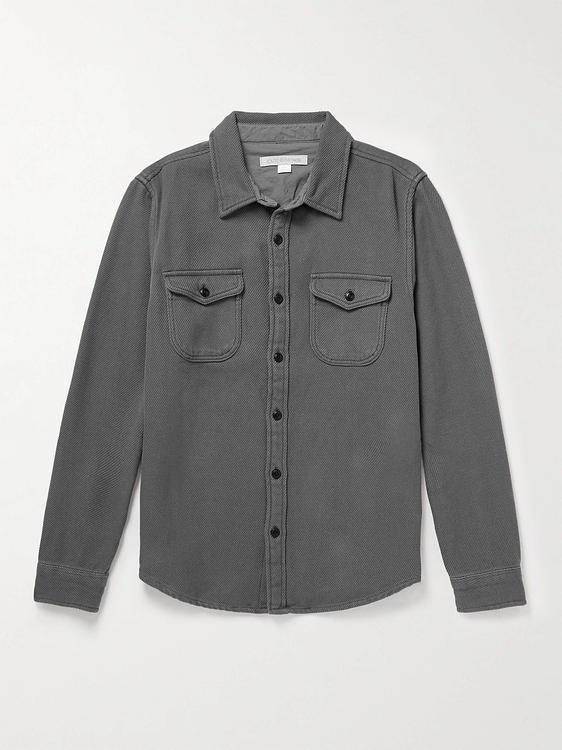 Dark grey casual shirt from Outerknown