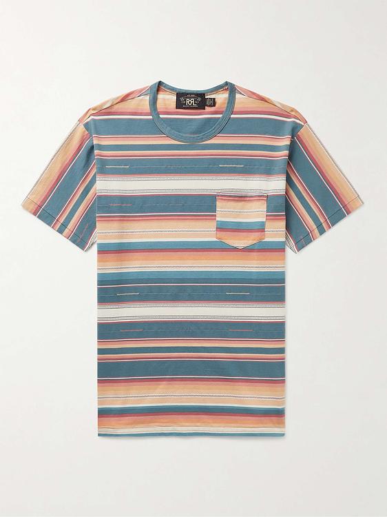 Striped multicolor t-shirt from RRL