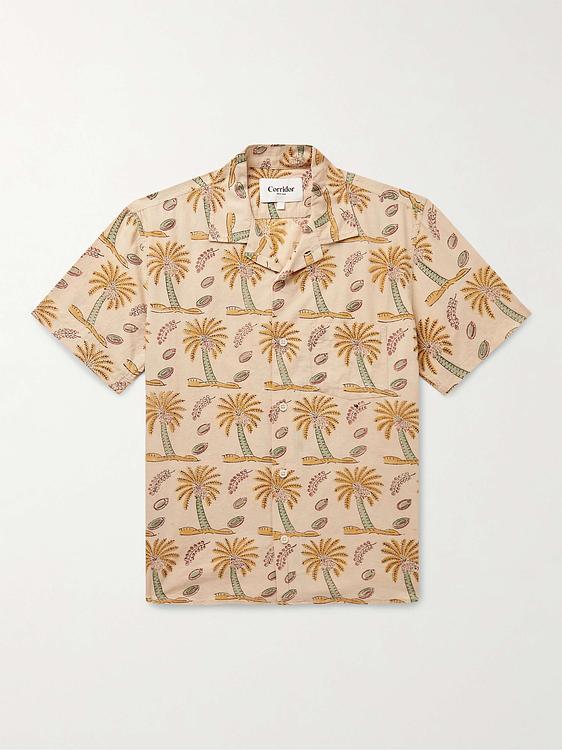 Beige short sleeve shirt from Corridor