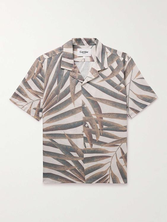Beige short sleeve shirt from Corridor