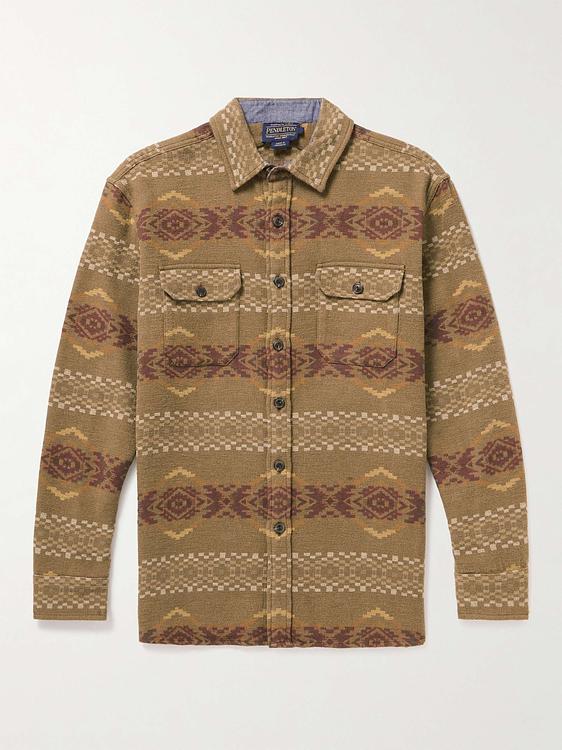 Brown casual shirt from Pendleton