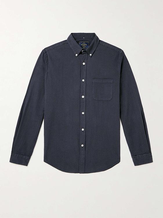 Dark grey casual shirt from Portuguese Flannel
