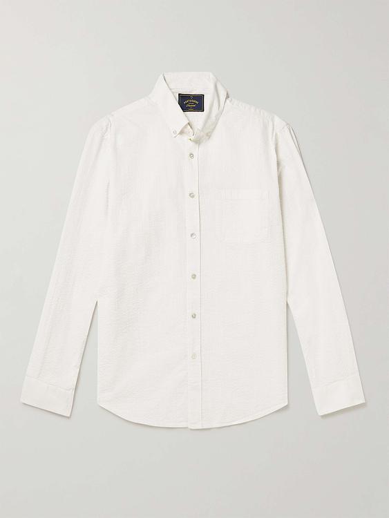 White casual shirt from Portuguese Flannel
