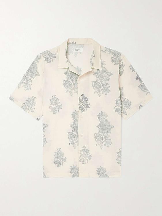 White short sleeve shirt from Universal Works