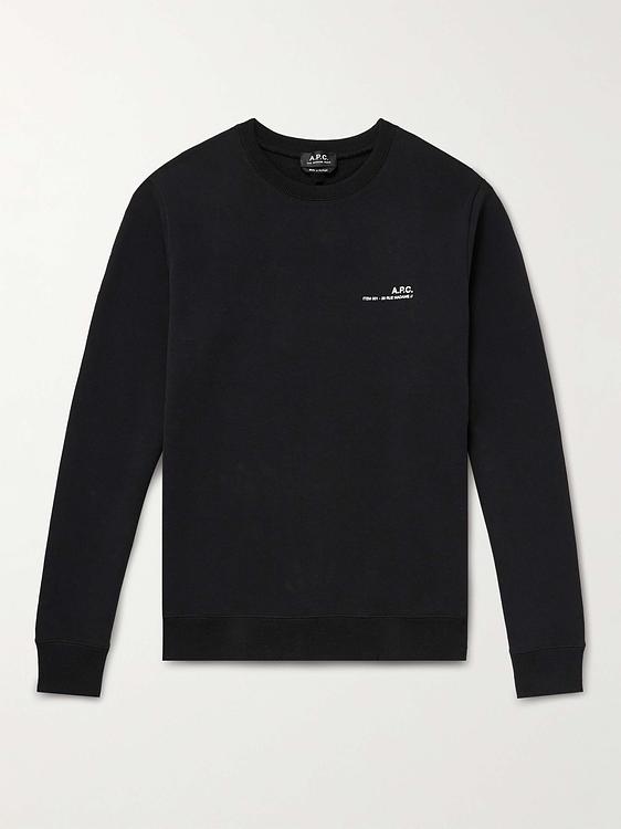 Black sweatshirt from A.P.C