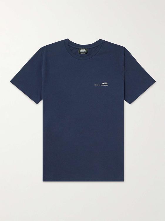 Dark blue t-shirt from A.P.C