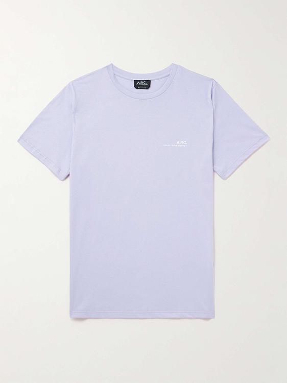 Light blue t-shirt from A.P.C