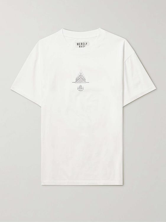 Print white t-shirt from Merely Made