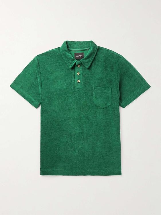 Teal short sleeve polo shirt from Howlin'
