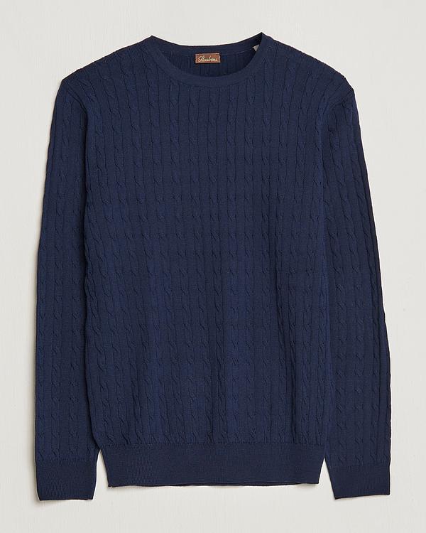 Dark blue sweater from Stenströms
