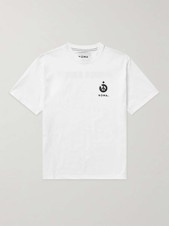 Print white t-shirt from Noma T.D.