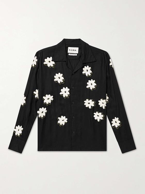 Black casual shirt from Noma T.D.
