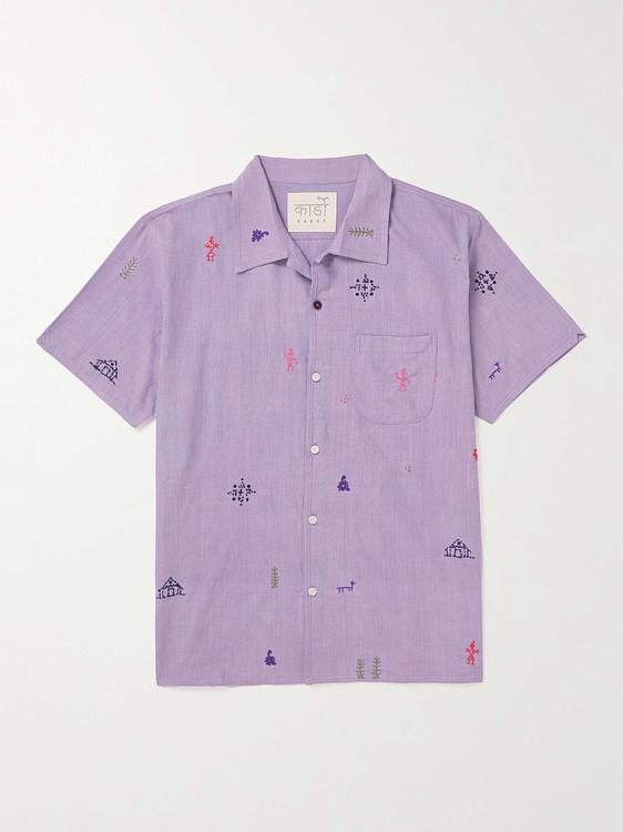Light purple short sleeve shirt from Kardo