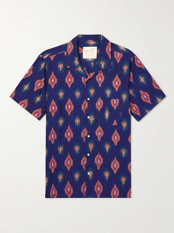 Dark blue short sleeve shirt from Kardo