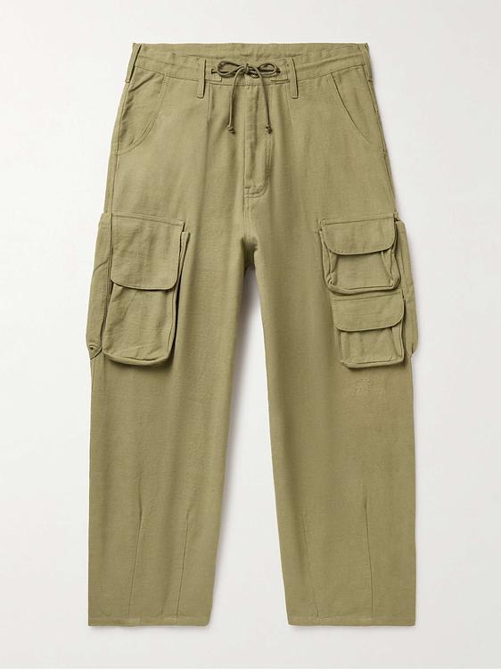 Taupe cargo trousers from Story Mfg.
