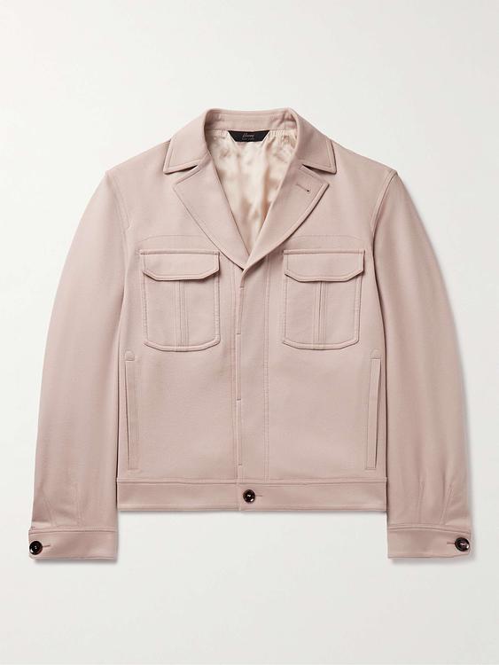 Beige casual jacket from Brioni