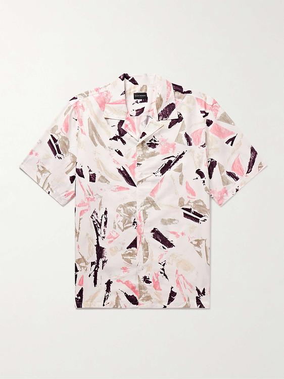 Light pink short sleeve shirt from Club Monaco