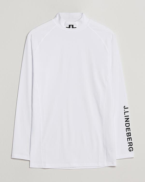 Print white long sleeve t-shirt from J.Lindeberg