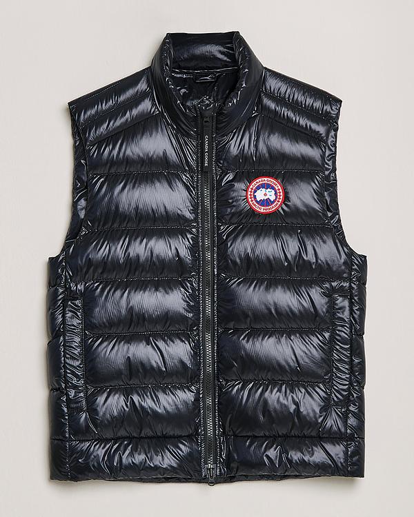 Black vest from Canada Goose