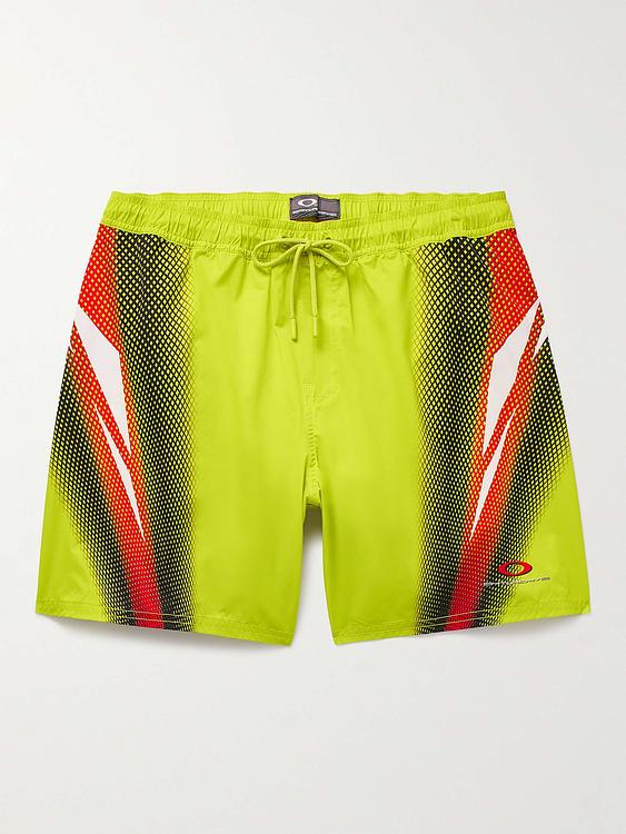 Yellow swim shorts from Saturdays Nyc