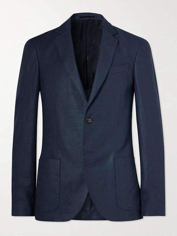 Dark grey suit jacket from Mr P.