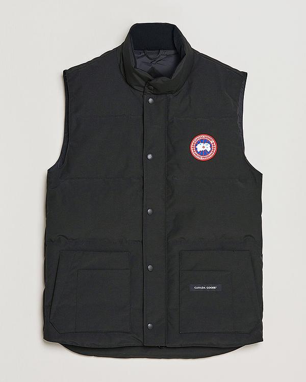 Dark grey vest from Canada Goose