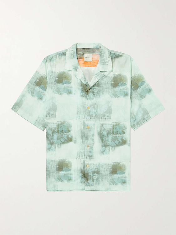Grey short sleeve shirt from Paul Smith