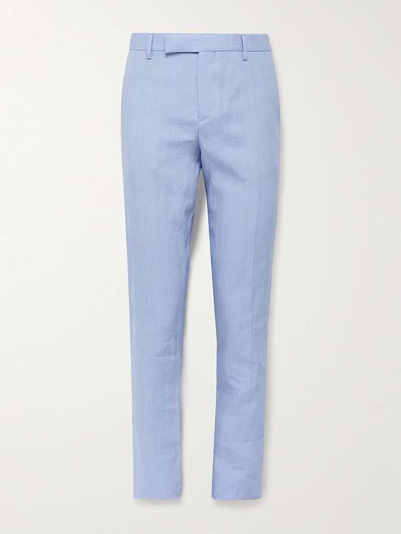 Light blue suit trousers from Paul Smith
