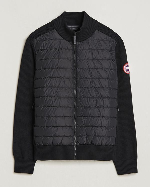 Black hybrid jacket from Canada Goose