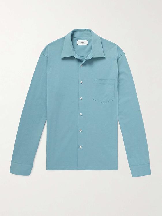 Blue casual shirt from Mr P.