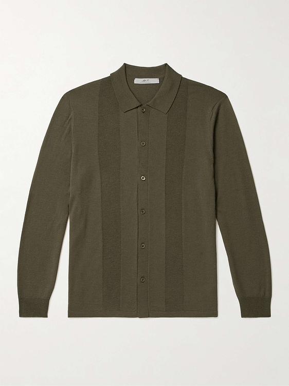 Dark green casual shirt from Mr P.